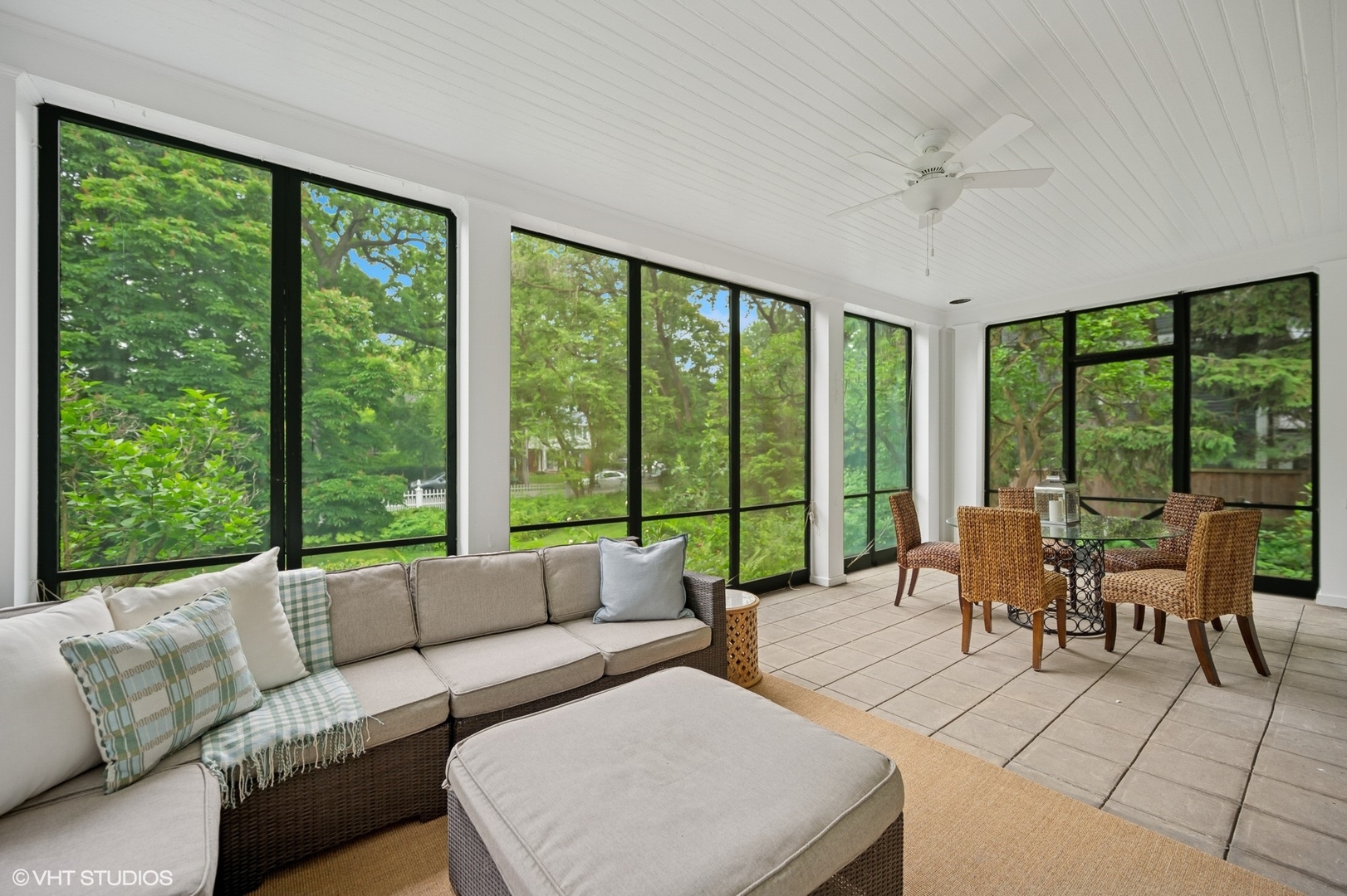550 Oak Street Winnetka, IL 60093 - Photo 16 of 45 a living room with furniture and large windows