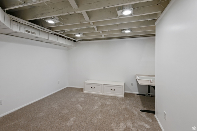 1214 North 300 West Mapleton, UT 84664 - Photo 22 of 33 Bedroom with freshly cleaned carpet and fresh paint, new windows