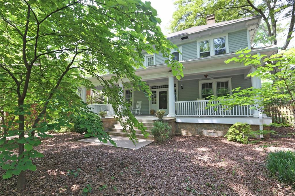 419 South McDonough Street Decatur, GA 30030 - Photo 1 of 1 Magnificent Four Square home sitting on top of a hill in the MAK neighborhood.