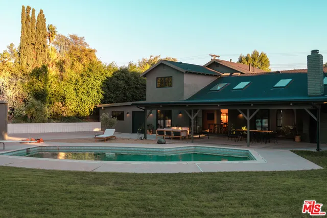 a view of a house with a porch