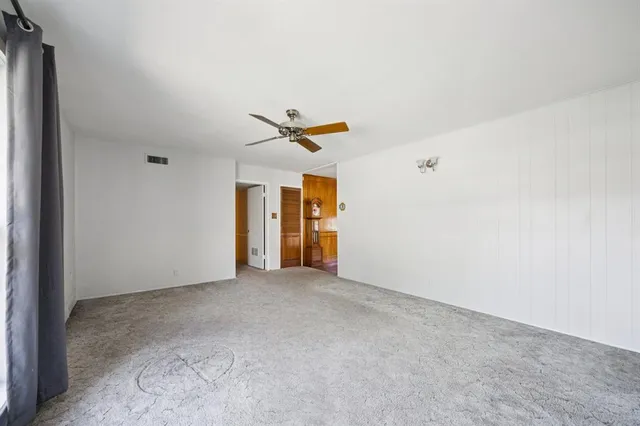 a view of empty room