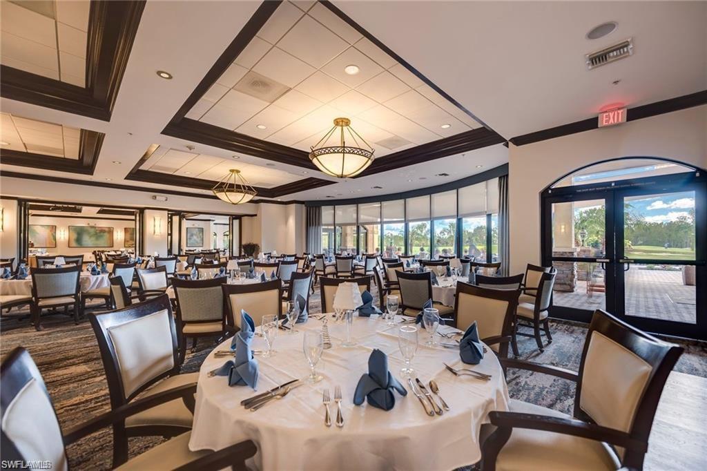 Undisclosed Address Naples, FL 34112 - Photo 17 of 28 a view of a dining room with furniture window and outside view