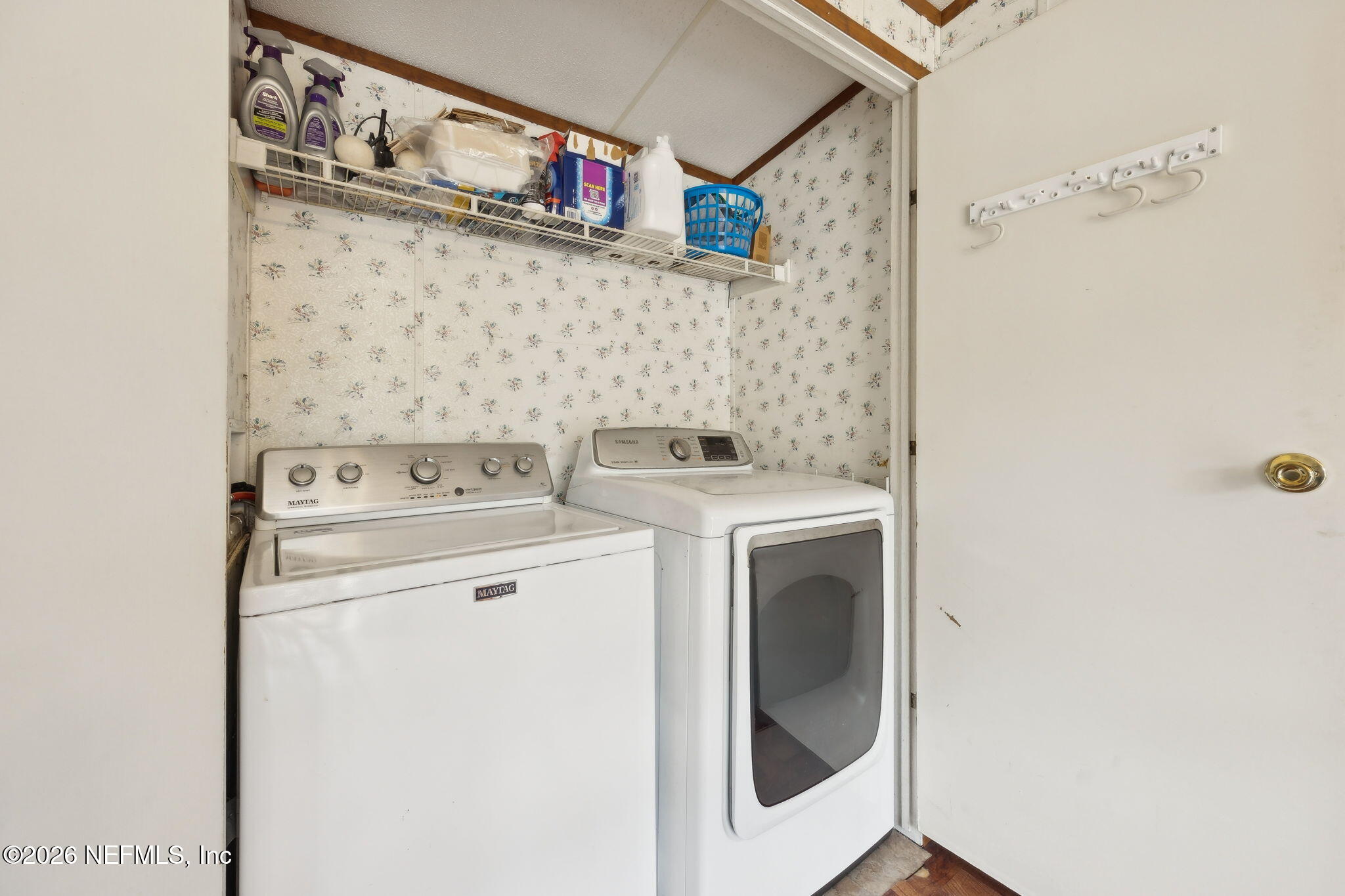 54002 Trooper Court Callahan, FL 32011 - Photo 33 of 56 a utility room with dryer and washer
