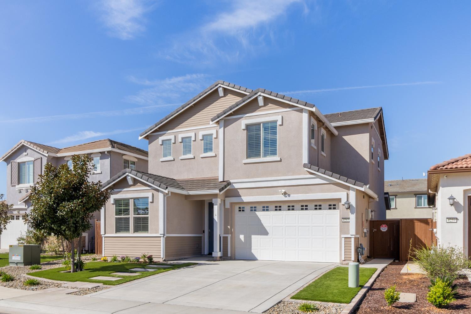 4263 Orpheus Circle Rancho Cordova, CA 95742 - Photo 2 of 51 a front view of a house with a yard