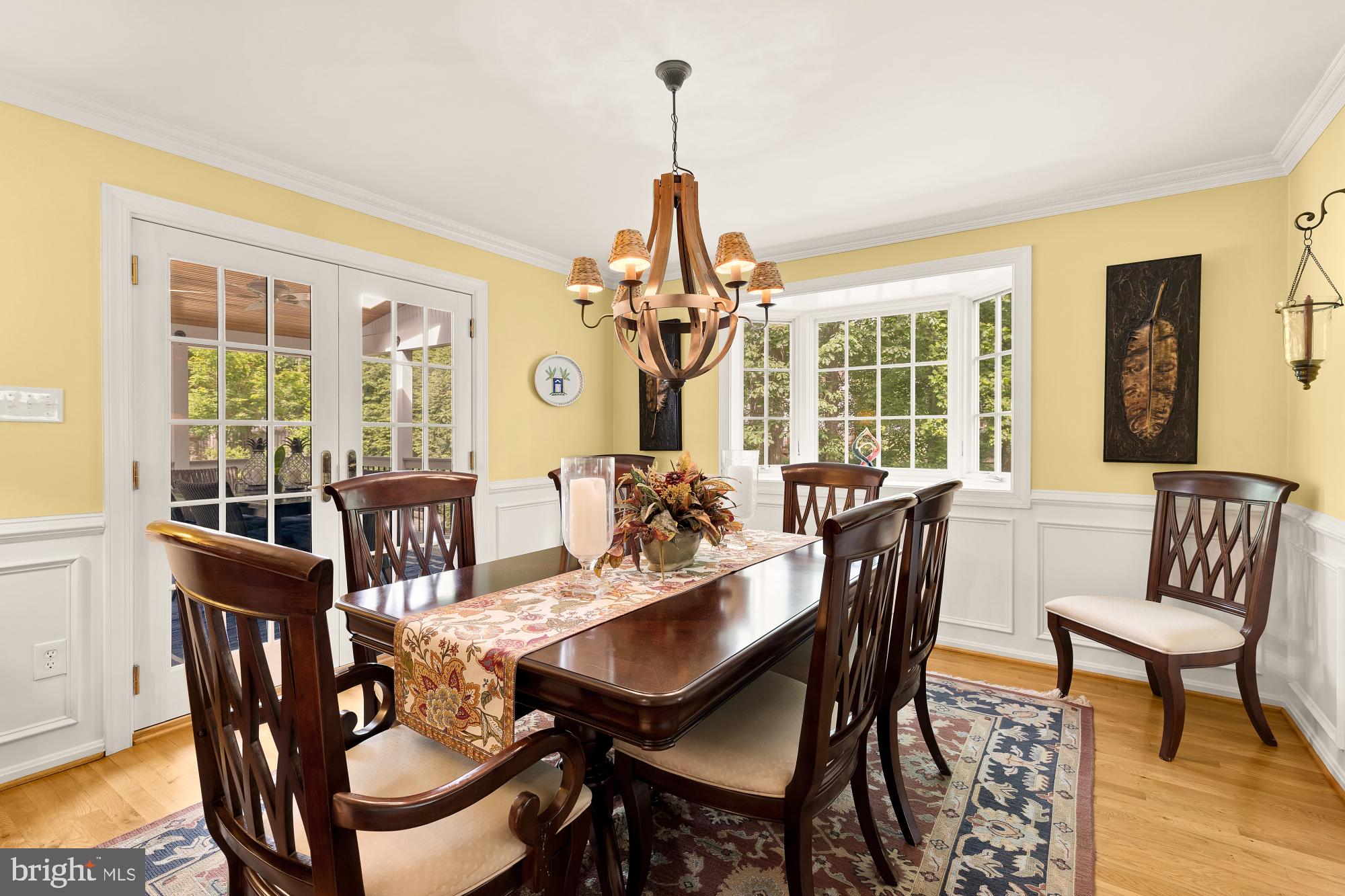 5117 Pheasant Ridge Road Fairfax, VA 22030 - Photo 7 of 59 a view of a dining room with furniture window and outside view
