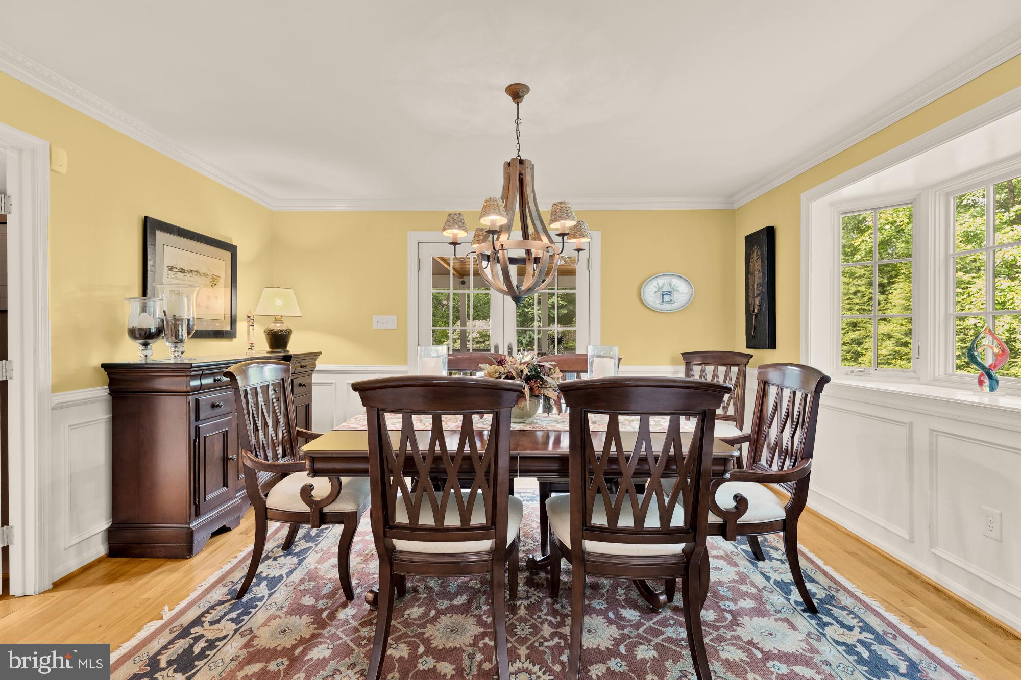 5117 Pheasant Ridge Road Fairfax, VA 22030 - Photo 8 of 59 a view of a dining room with furniture window and outside view