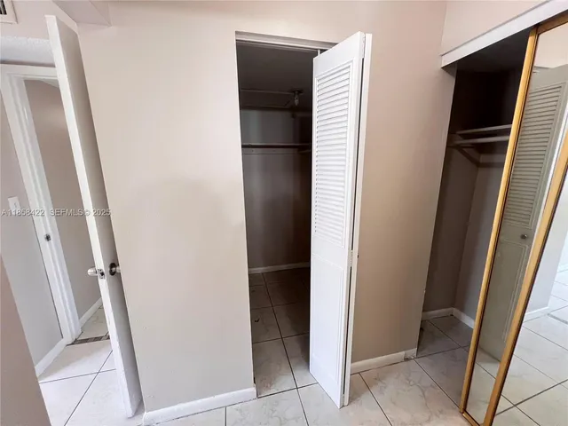 a view of walk in closet