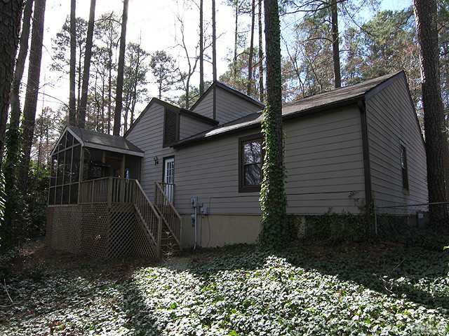 3479 Hope Valley Road Durham, NC 27707 - Photo 21 of 21 Nice size deck off the screened porch in the back. Exterior Back