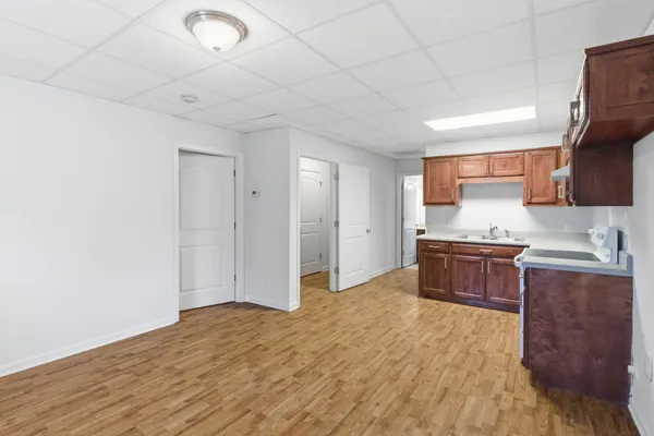 a view of empty room