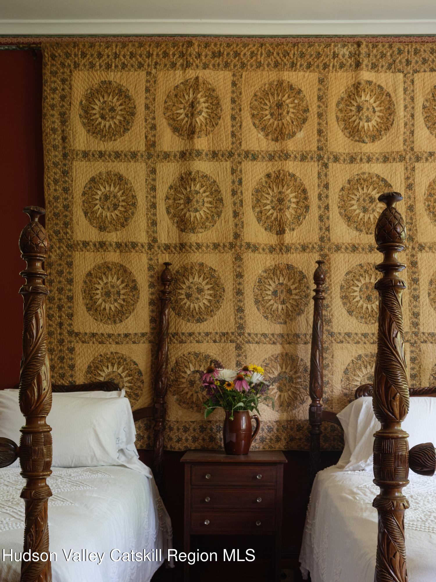 2659 County Rte 9 East Chatham, NY 12060 - Photo 5 of 46 a bathroom with a toilet and a shower curtain