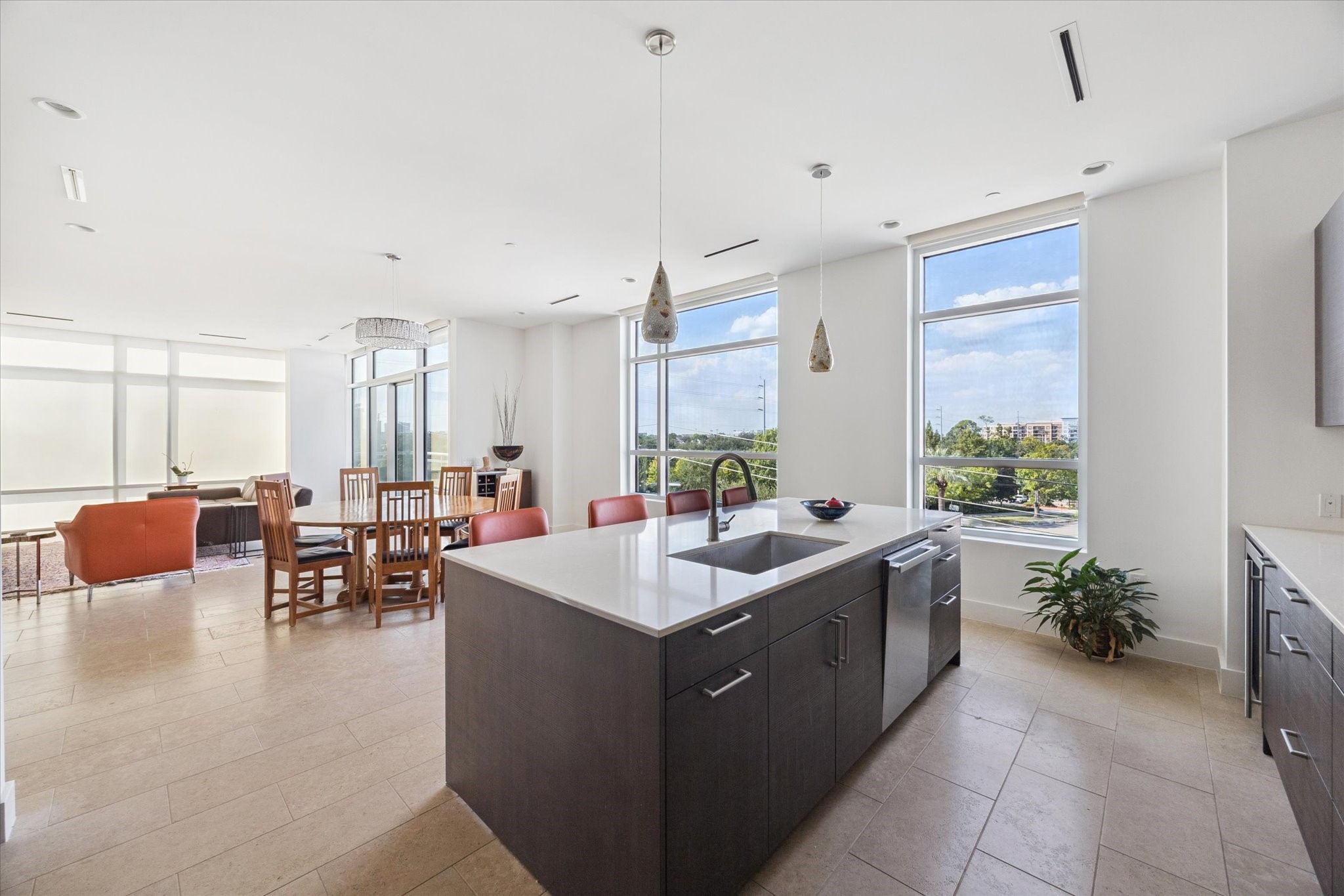3331 D'Amico Street, Unit 404 Houston, TX 77019 - Photo 10 of 22 a view of a kitchen and dining room