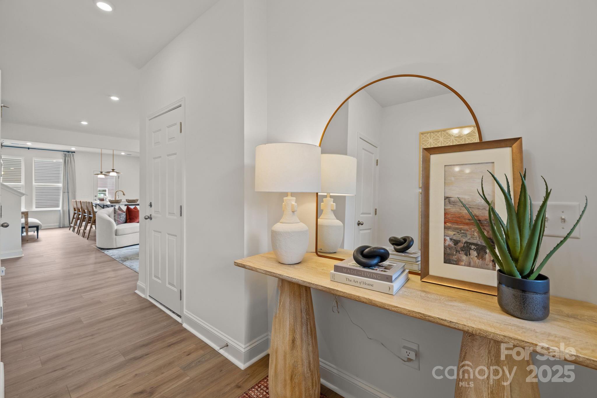 7708 Ethora Way Charlotte, NC 28216 - Photo 35 of 44 a view of a living room and entryway
