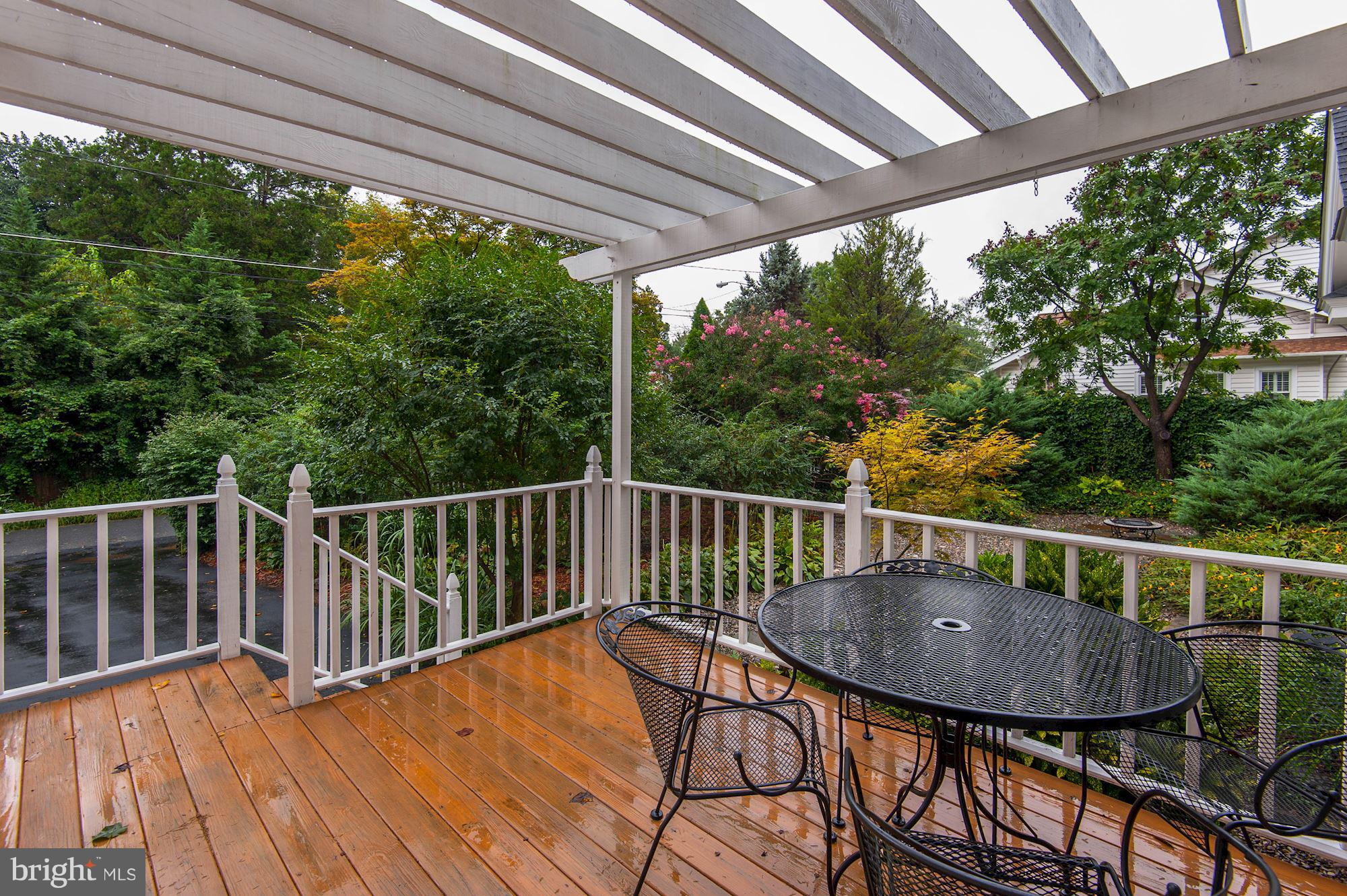 1213 Buchanan Street McLean, VA 22101 - Photo 23 of 30 a view of a balcony with wooden floor and outdoor seating