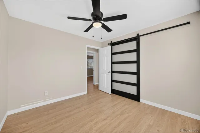 wooden floor in an empty room