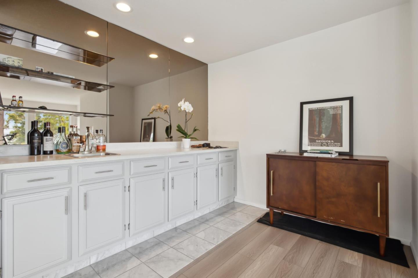 46 Shepherds Knoll Road Pebble Beach, CA 93953 - Photo 11 of 41 a bathroom with a sink mirror and vanity