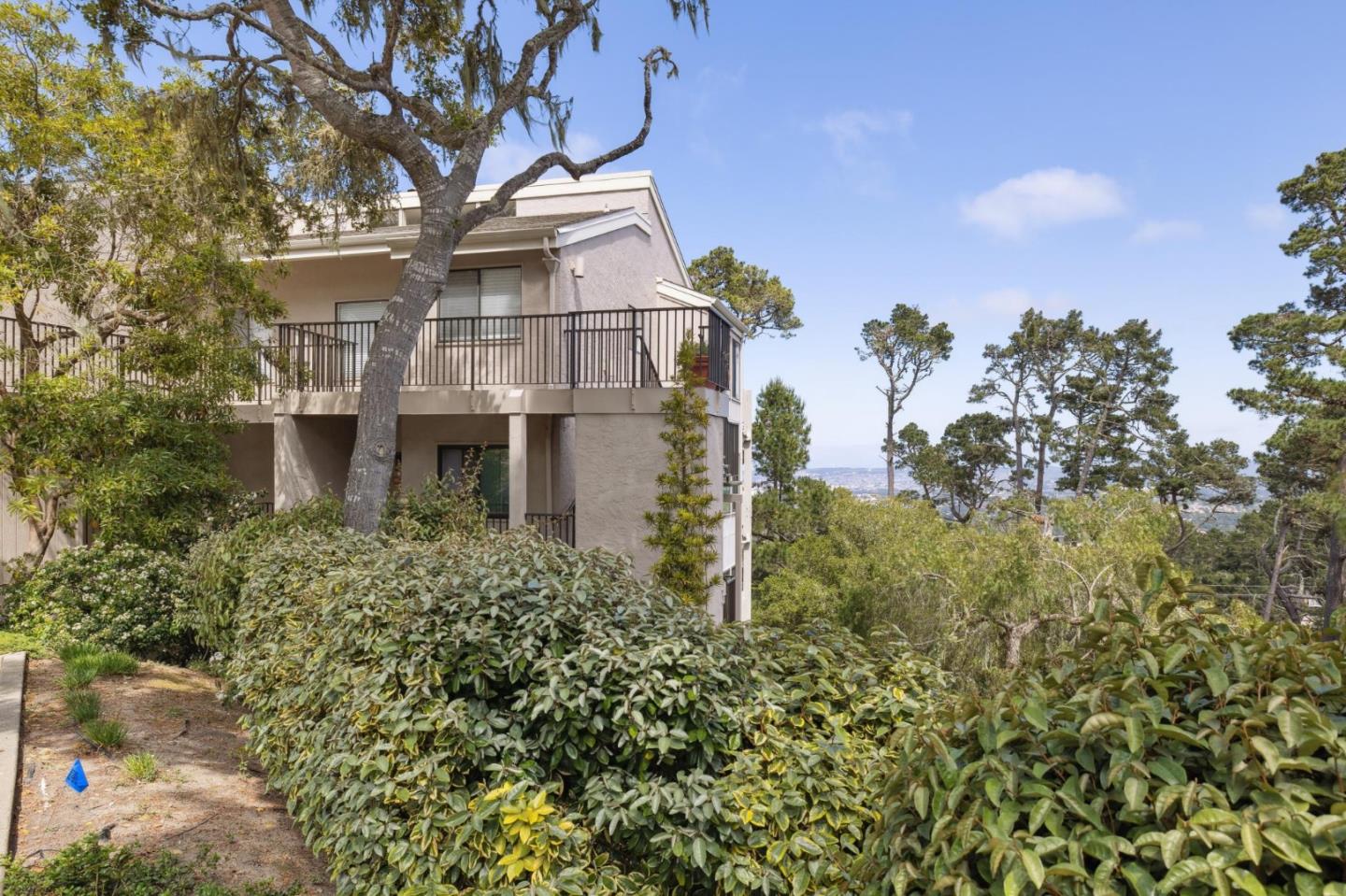 46 Shepherds Knoll Road Pebble Beach, CA 93953 - Photo 38 of 41 a view of a house with a small yard and covered with plants