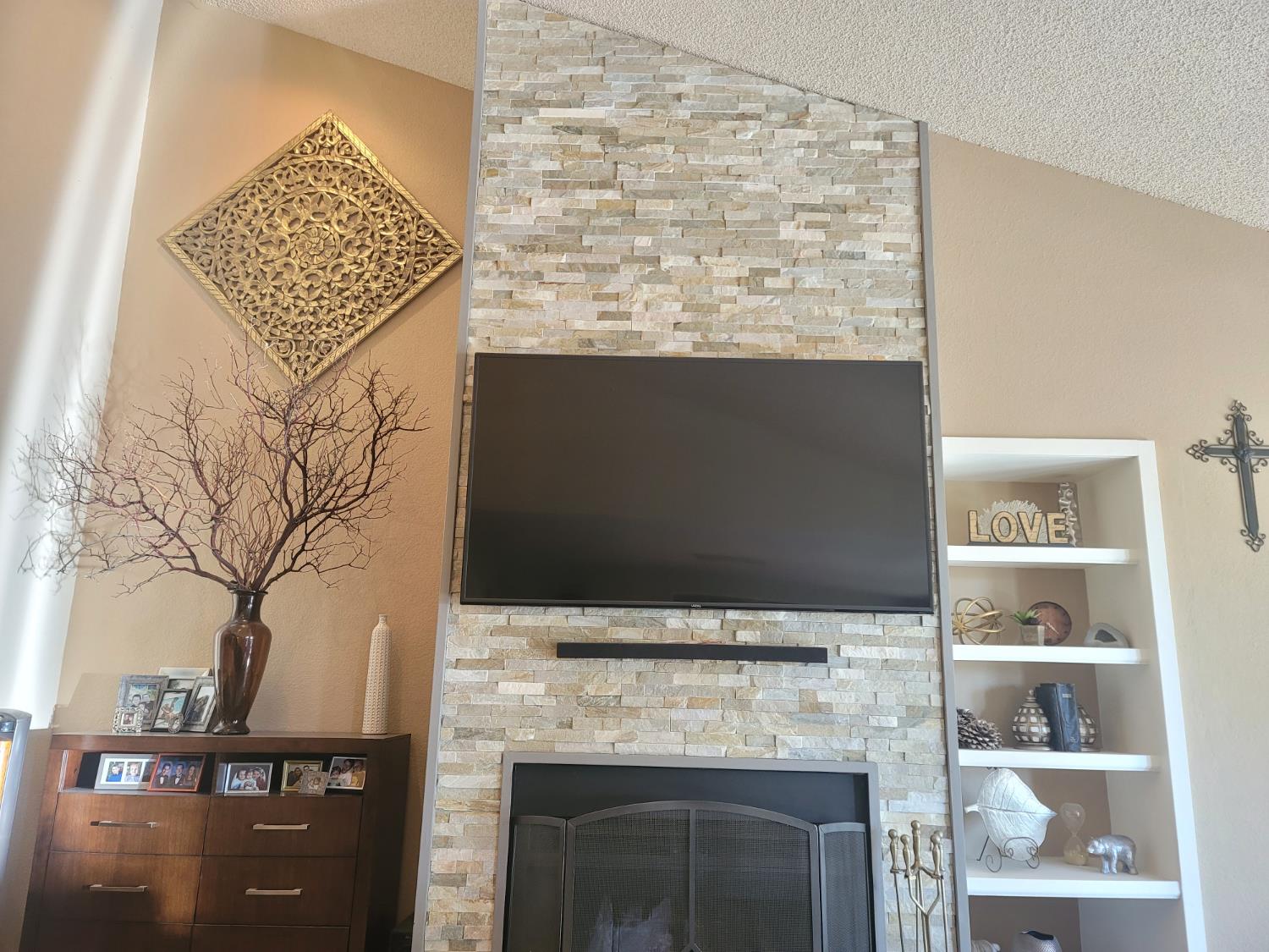 3571 Sudbury Road Cameron Park, CA 95682 - Photo 18 of 87 Custom stone covering for Fireplace
