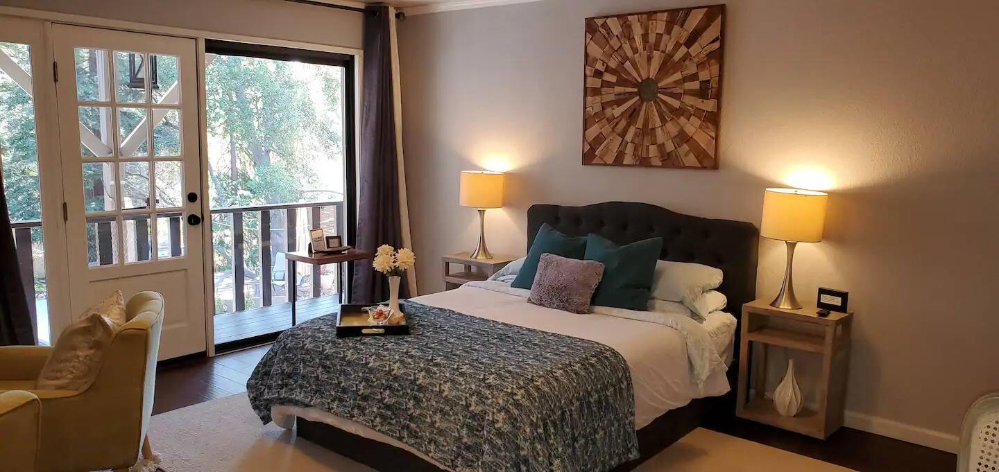 3571 Sudbury Road Cameron Park, CA 95682 - Photo 82 of 87 Unit B on Floorplan. Unit B Bedroom-Unit B located downstairs with private entry from Balcony. It Comes complete with its own Fireplace, Bathroom and kitchen