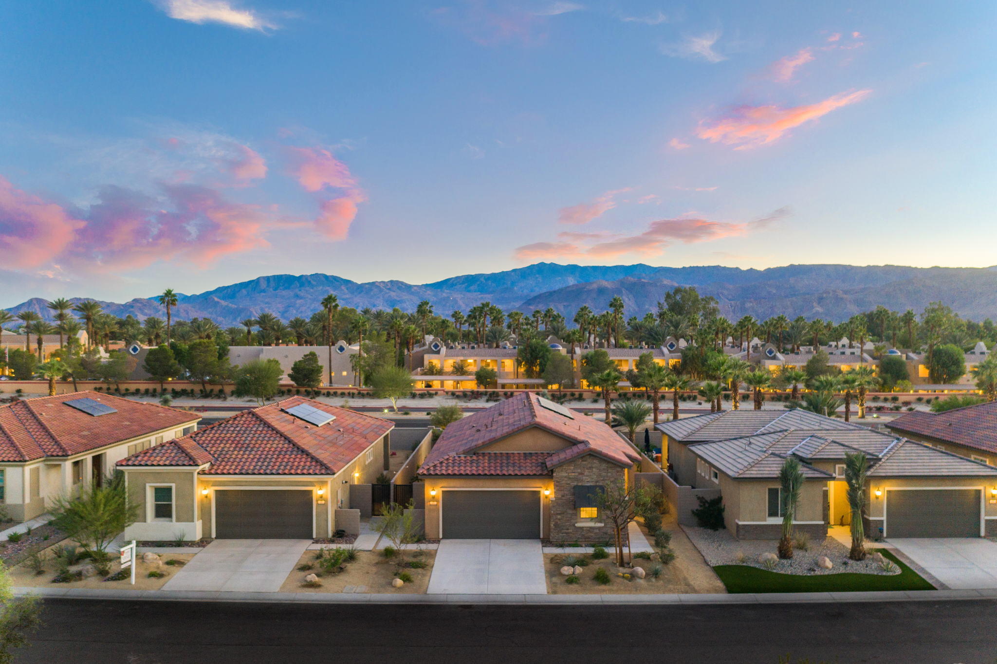 67 Cabernet Rancho Mirage, CA 92270 - Photo 33 of 41 a view of houses with a city street