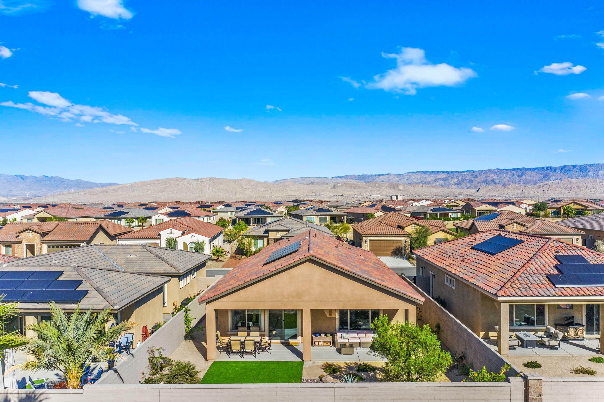 67 Cabernet Rancho Mirage, CA 92270 - Photo 7 of 41 a view of a city with tall buildings