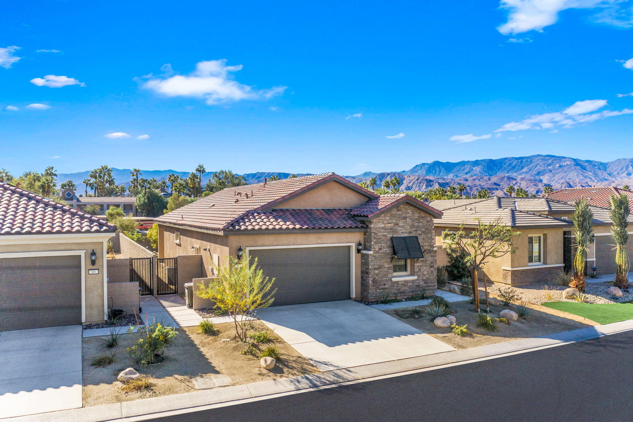 67 Cabernet Rancho Mirage, CA 92270 - Photo 8 of 41 a view of a house with basketball court