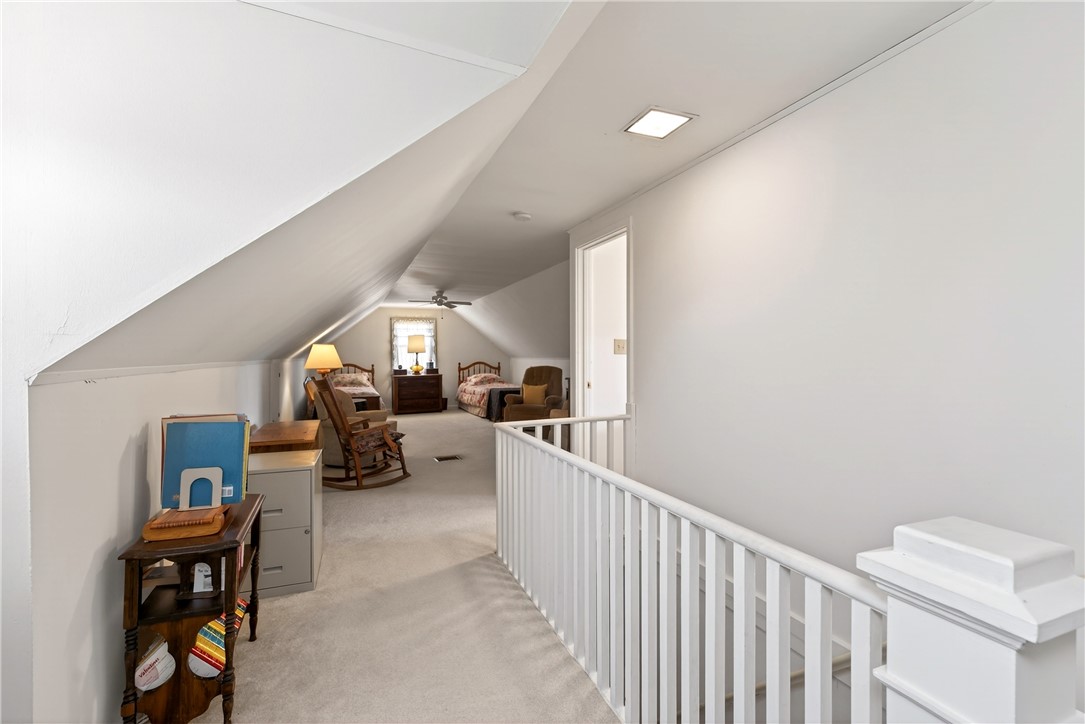 1237 Laurelwood Road Dayton, OH 45409 - Photo 27 of 56 This spacious attic room offers comfortable living with sloped ceilings and ample light.
