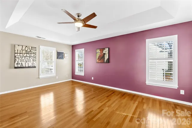 a view of an empty room with window