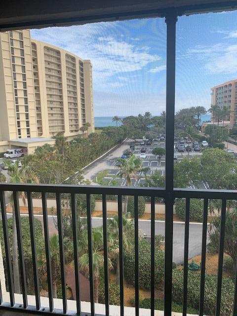 500 Ocean Trail Way, Unit 506 Jupiter, FL 33477 - Photo 3 of 28 a view of a street from a balcony