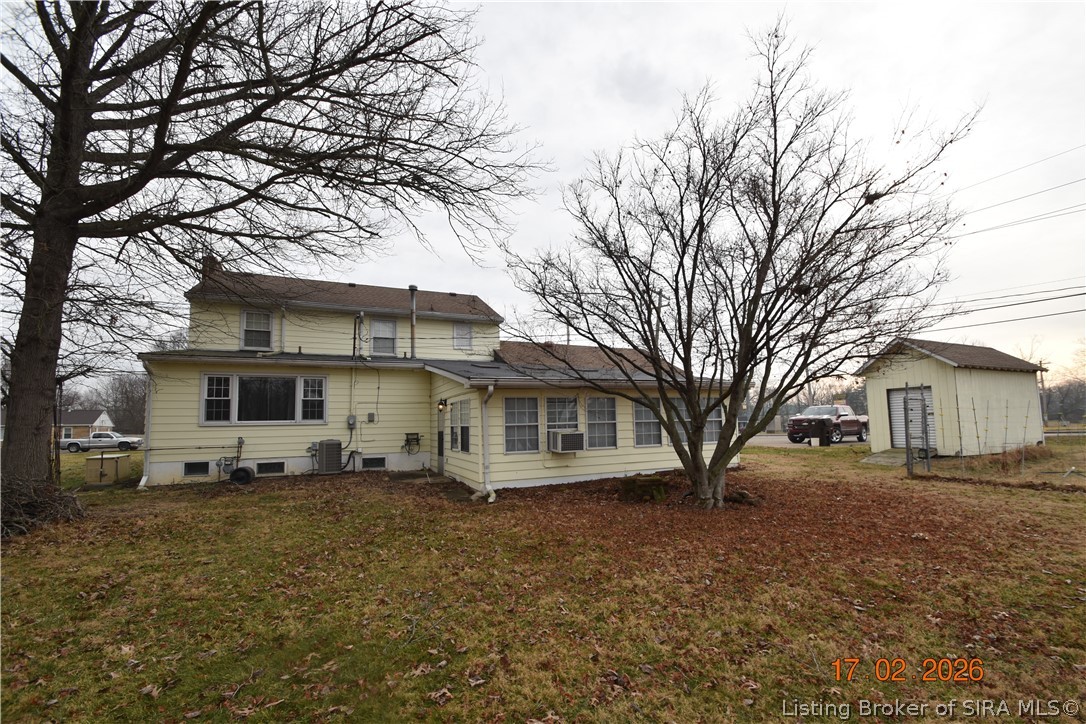 1905 Blackiston Mill Road Clarksville, IN 47129 - Photo 64 of 64 Back view of the home with shed visible.
