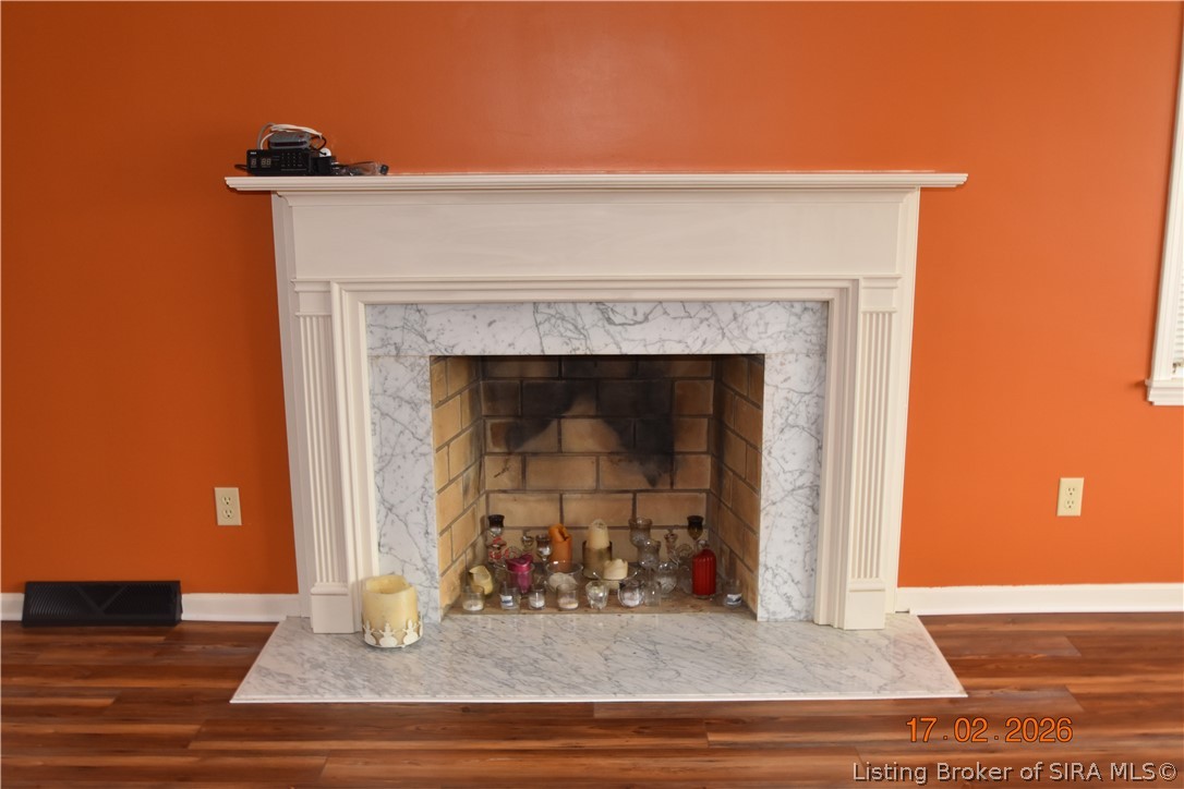 1905 Blackiston Mill Road Clarksville, IN 47129 - Photo 7 of 64 Fireplace in the living room.