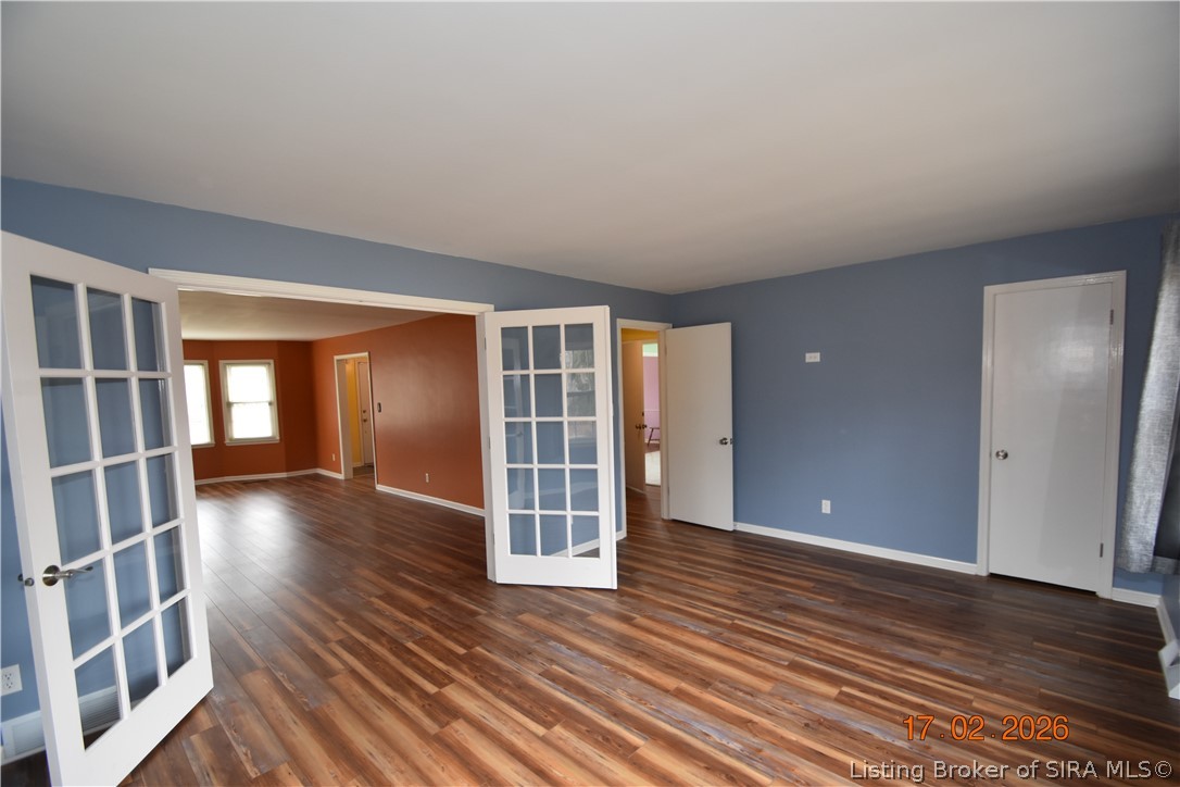 1905 Blackiston Mill Road Clarksville, IN 47129 - Photo 9 of 64 Bonus room off the living room. Glass panel doors.