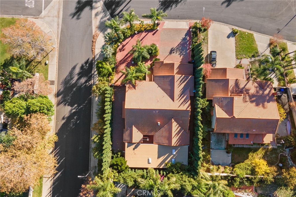 11030 Vicksburg Court Rancho Cucamonga, CA 91737 - Photo 45 of 53 an aerial view of a house