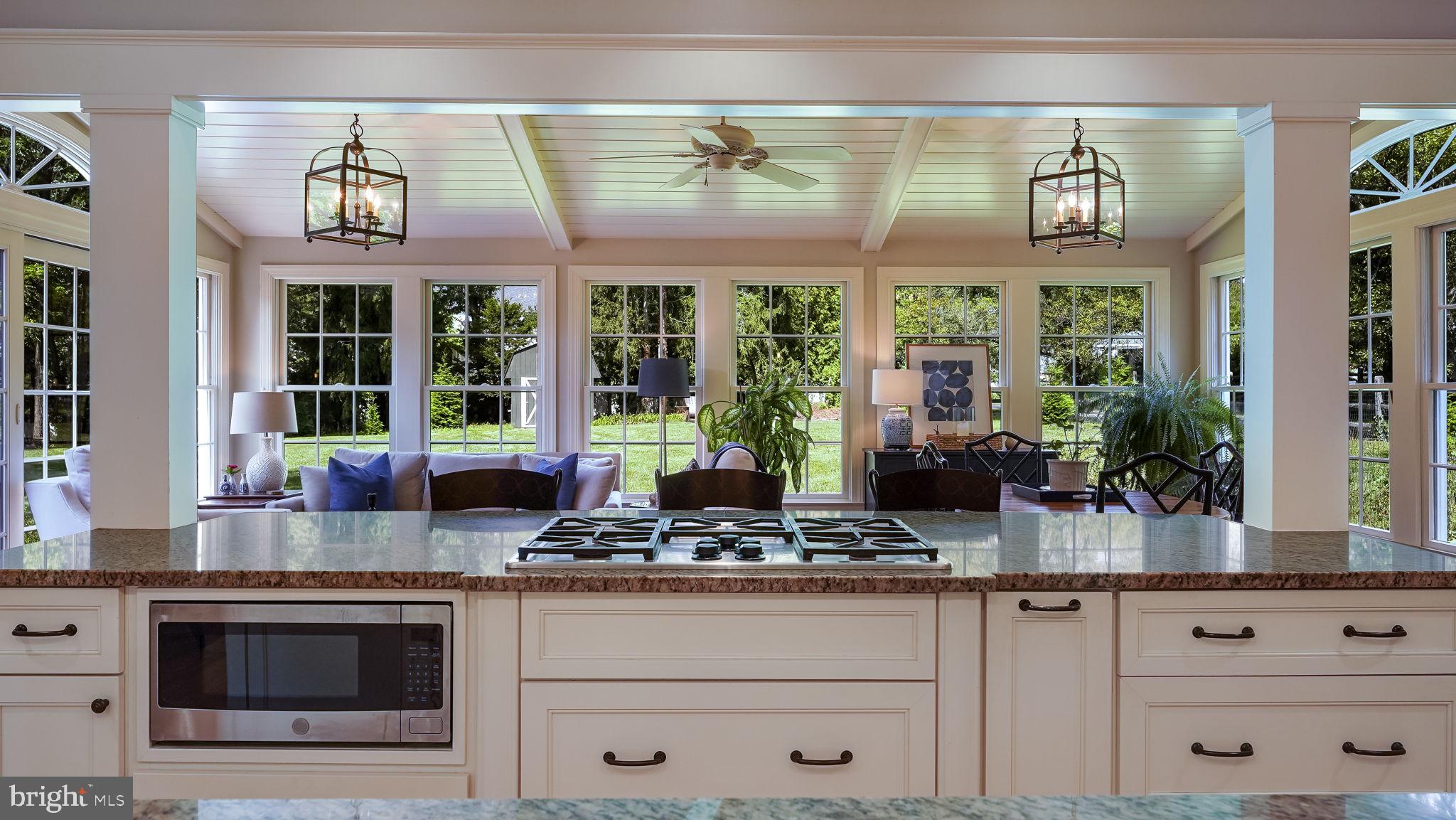 722 Spring Valley Road Doylestown, PA 18901 - Photo 22 of 45 View from the Kitchen into your Sunroom!