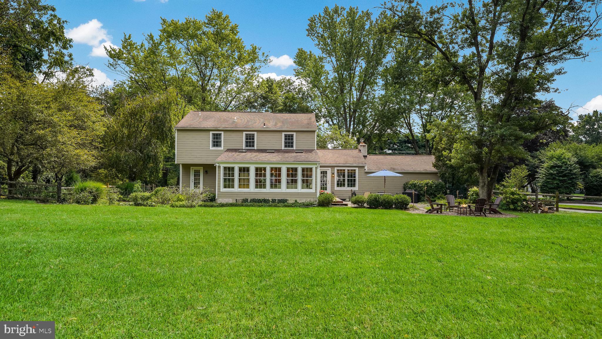 722 Spring Valley Road Doylestown, PA 18901 - Photo 41 of 45 View From Deep in Backyard