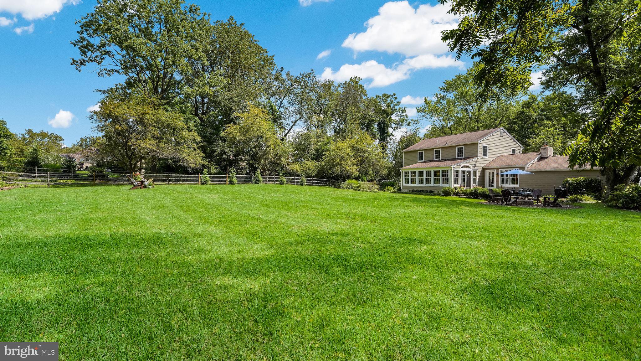 722 Spring Valley Road Doylestown, PA 18901 - Photo 42 of 45 View Across the Backyard