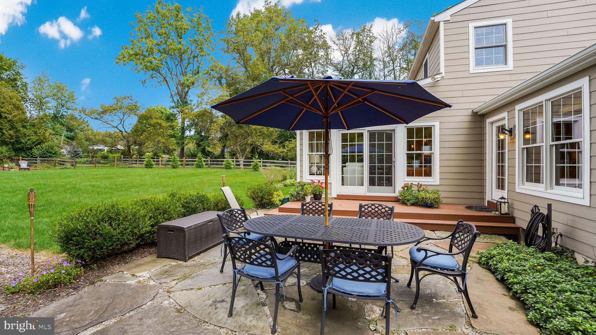 722 Spring Valley Road Doylestown, PA 18901 - Photo 43 of 45 Bluestone Patio in Backyard