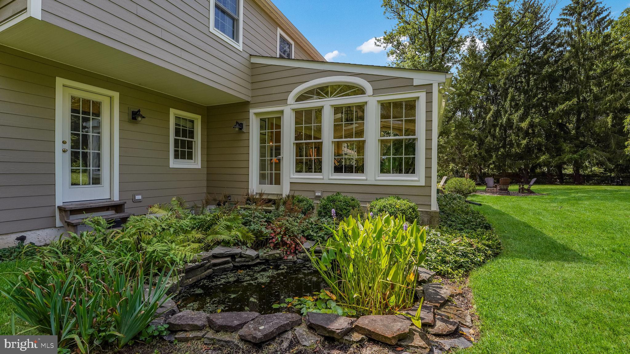 722 Spring Valley Road Doylestown, PA 18901 - Photo 45 of 45 Lovely Pond outside of Laundry or Sunroom