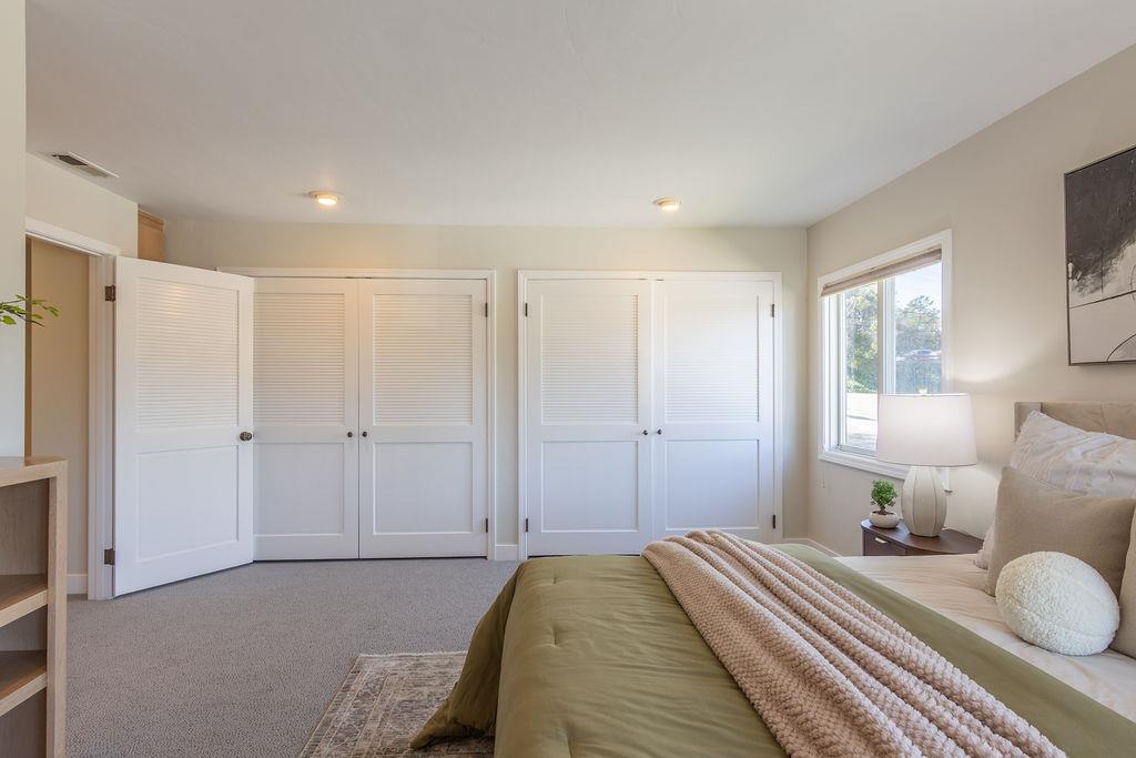 3455 Dover Road Redwood City, CA 94061 - Photo 20 of 39 a bedroom with a bed and a window