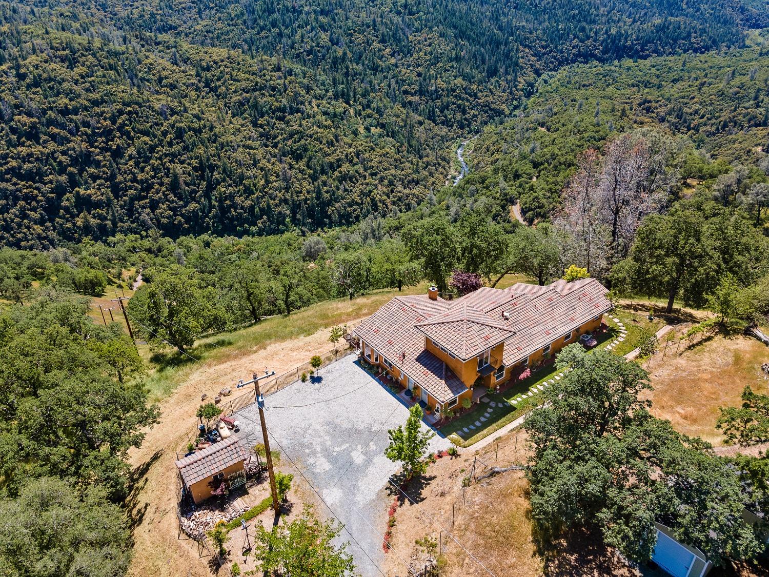6801 Sagittarius Road Placerville, CA 95667 - Photo 6 of 34 an aerial view of a house with a yard