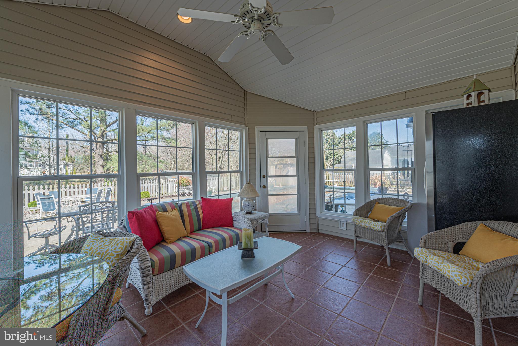 41 Lighthouse Road Selbyville, DE 19975 - Photo 16 of 35 Three season porch overlooks pool