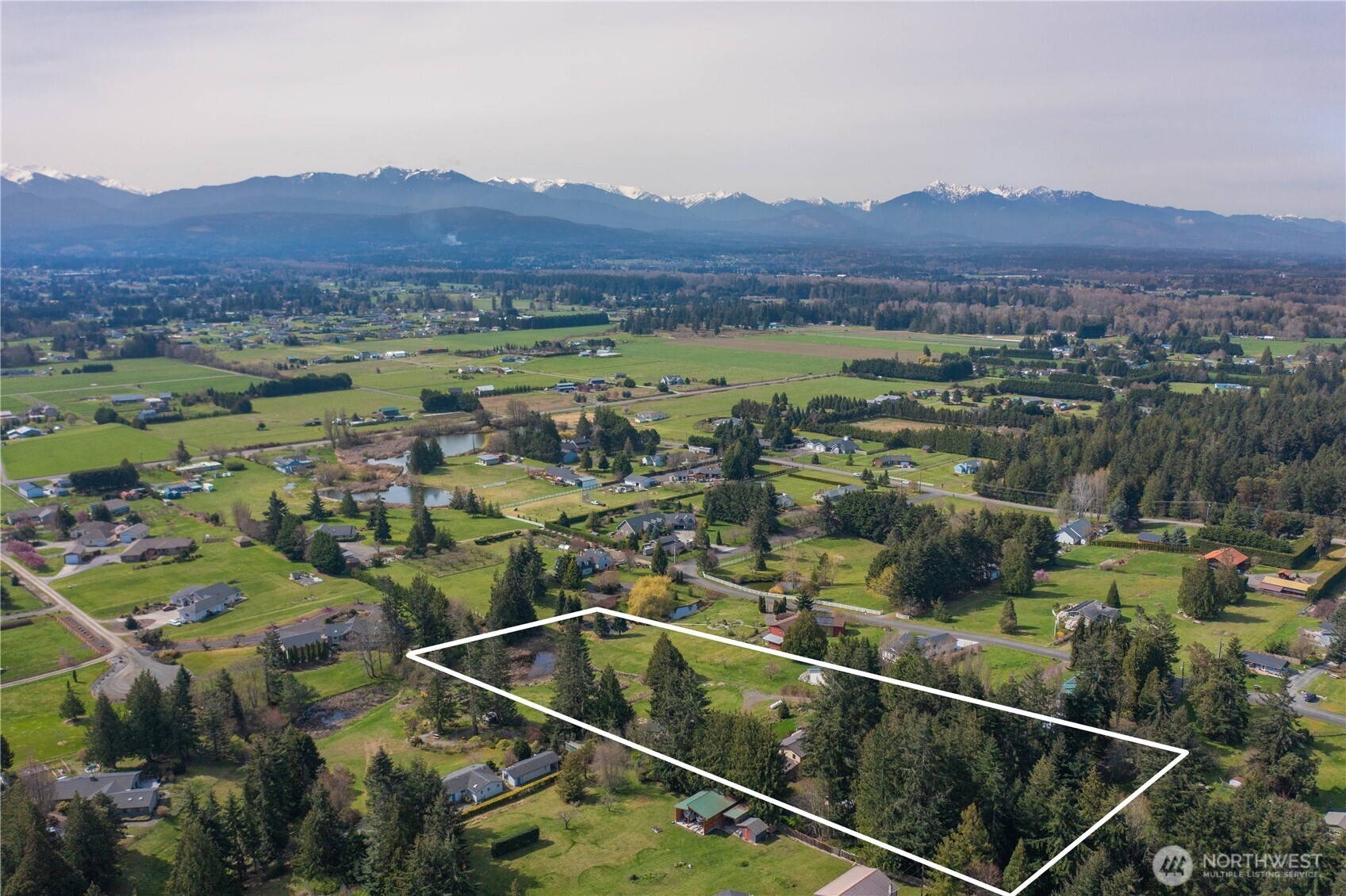 254 Simpson Road Sequim, WA 98382 - Photo 36 of 40 a view of city and mountain view