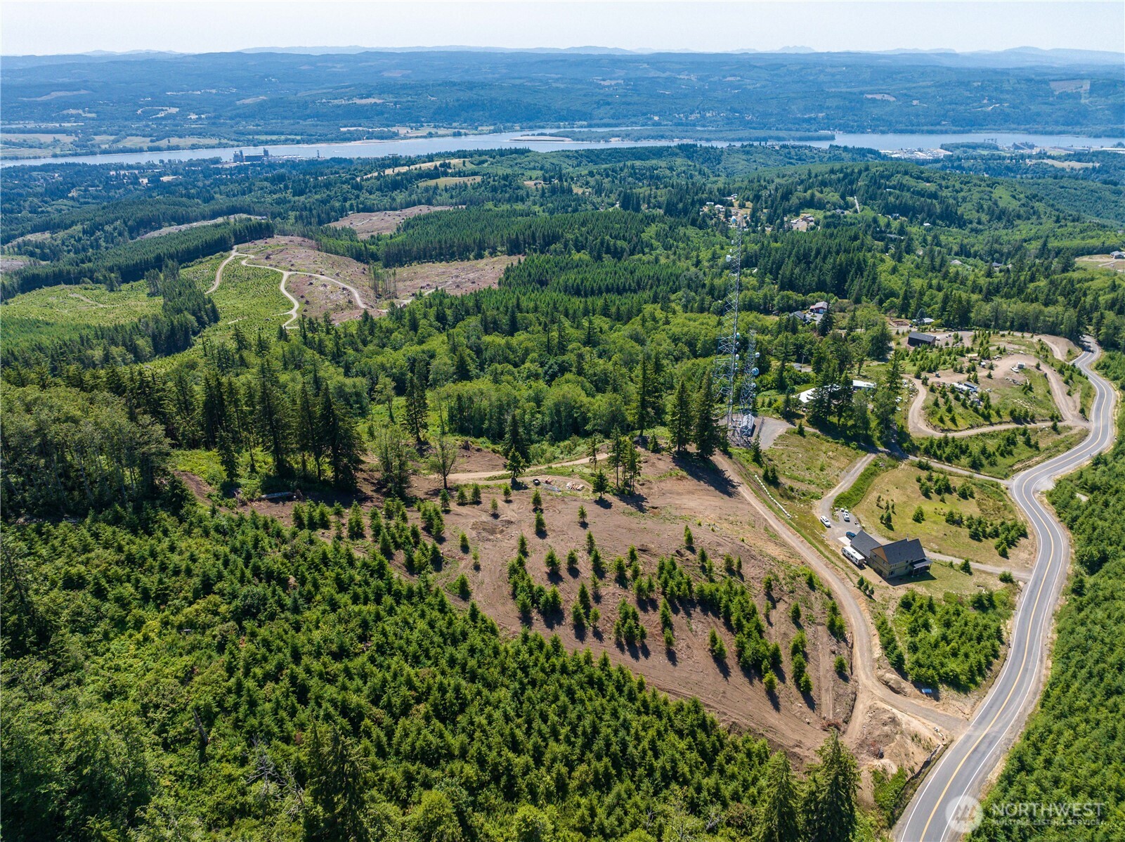 0 China Garden Road Kalama, WA 98625 - Photo 11 of 23 an aerial view of residential house and outdoor space