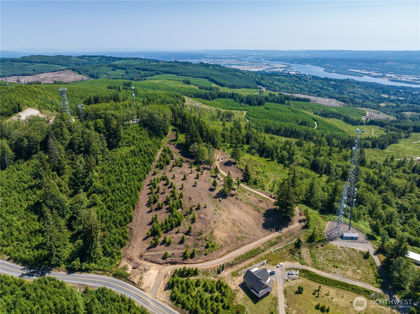 0 China Garden Road Kalama, WA 98625 - Photo 10 of 23 an aerial view of a house with a yard