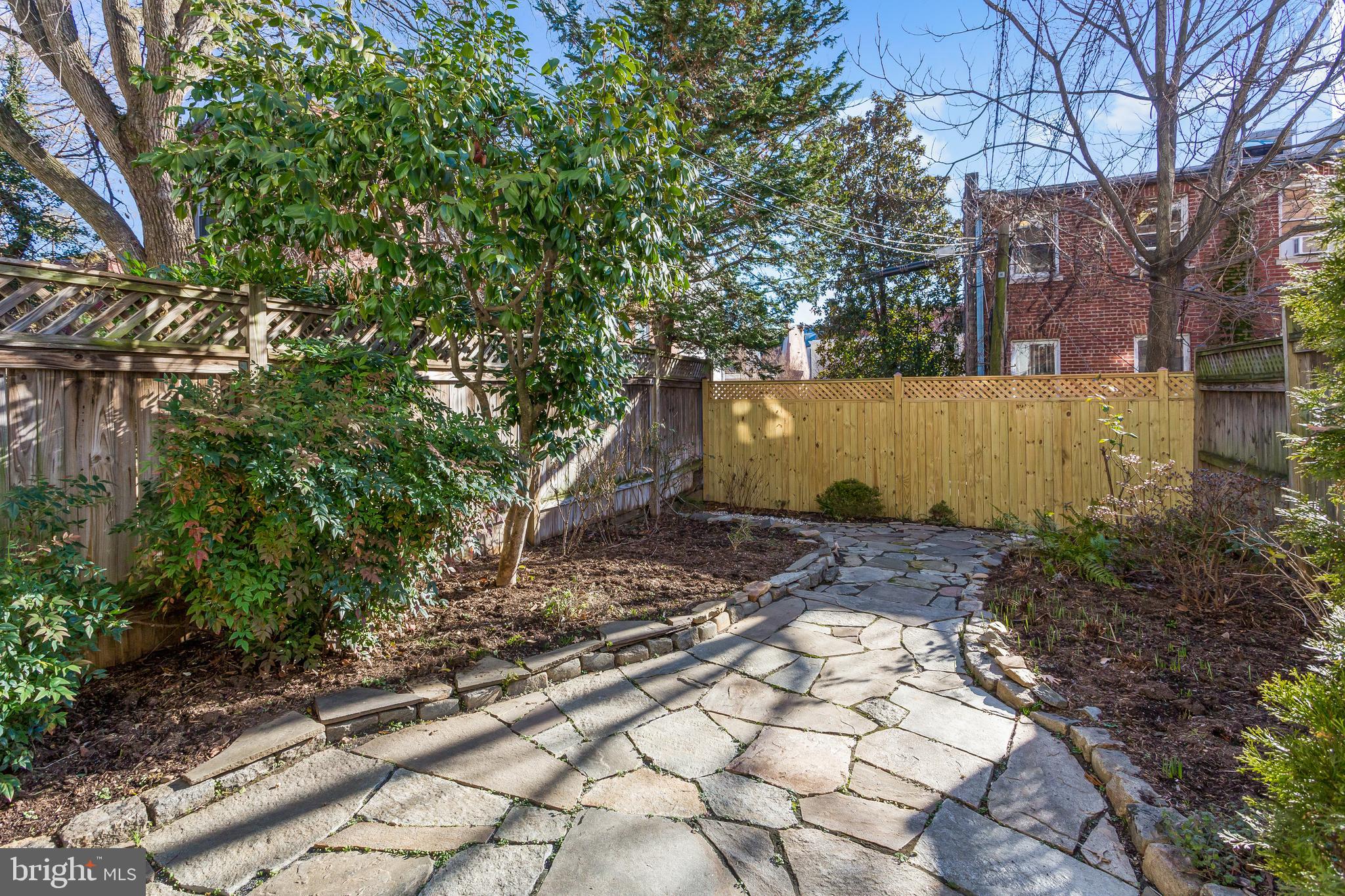 2236 Decatur Place Northwest Washington, DC 20008 - Photo 28 of 29 Rear Terrace and Gardens
