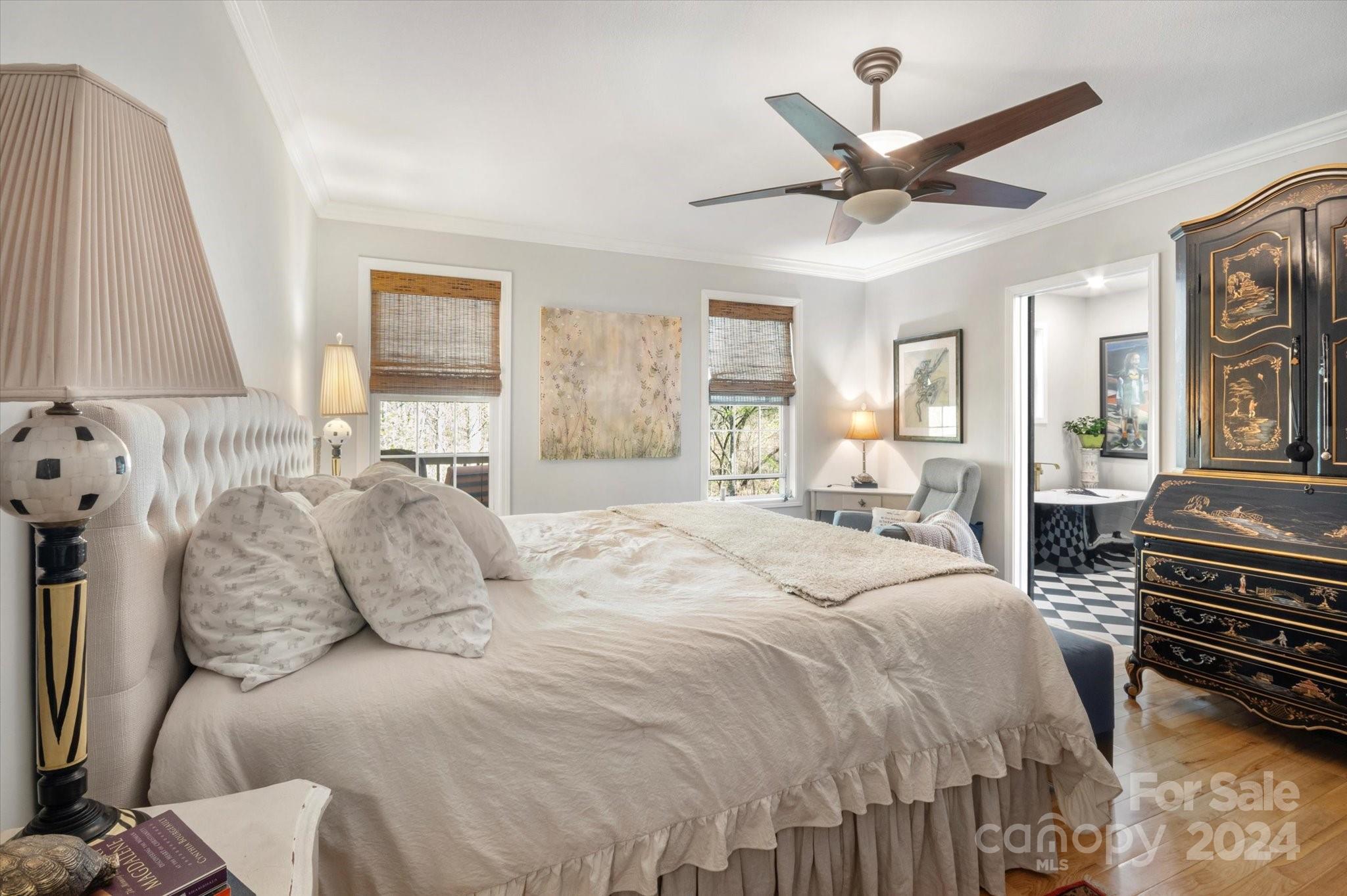 16 Leisure Loop Weaverville, NC 28787 - Photo 11 of 44 a bedroom with a bed and a window