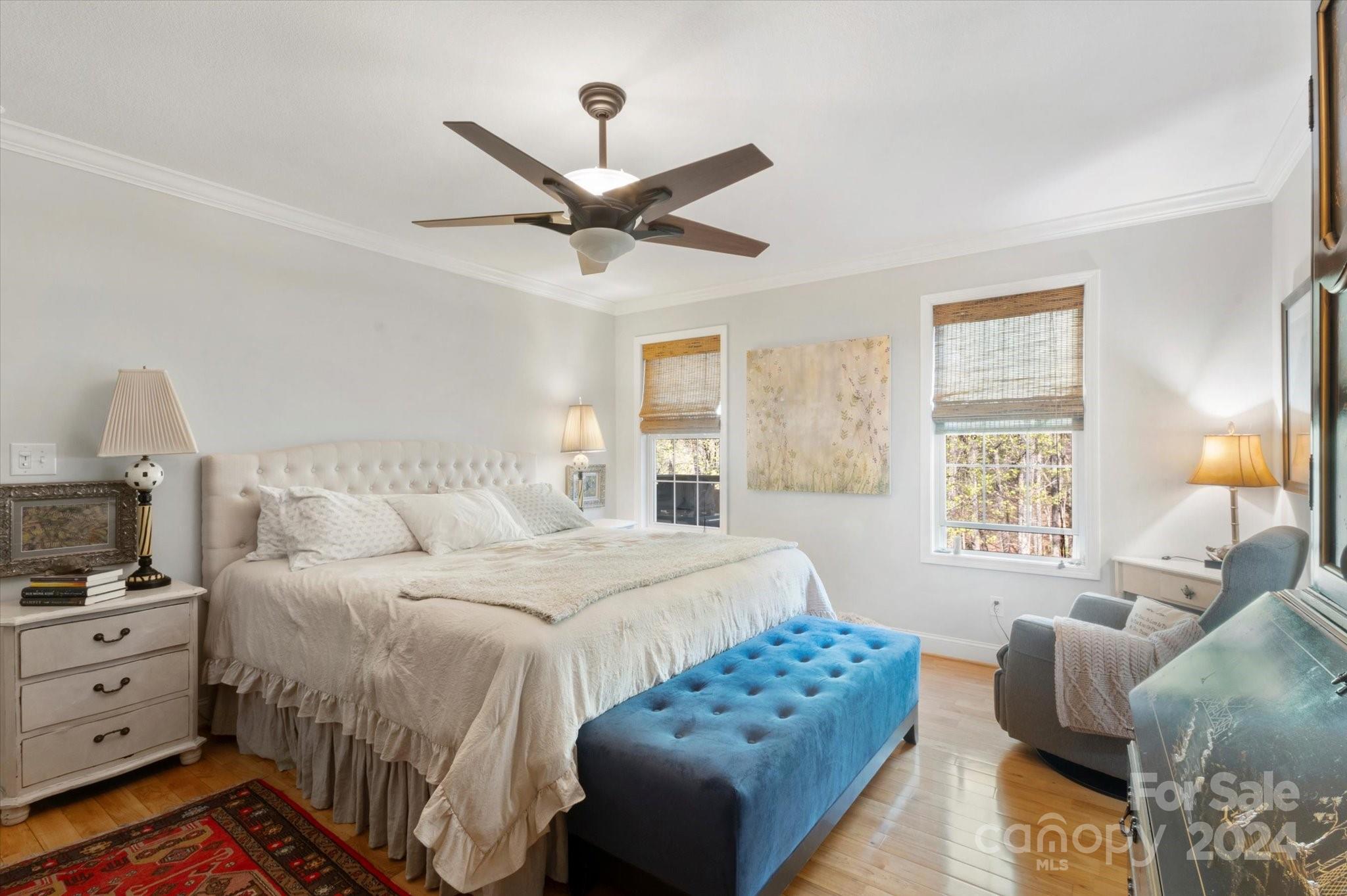 16 Leisure Loop Weaverville, NC 28787 - Photo 12 of 44 a bedroom with furniture and a window