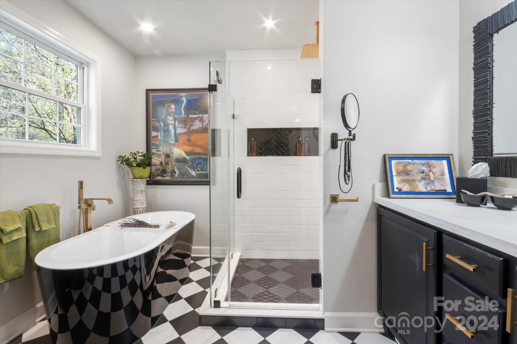 16 Leisure Loop Weaverville, NC 28787 - Photo 14 of 44 a view of a room that has a table and a chair in it