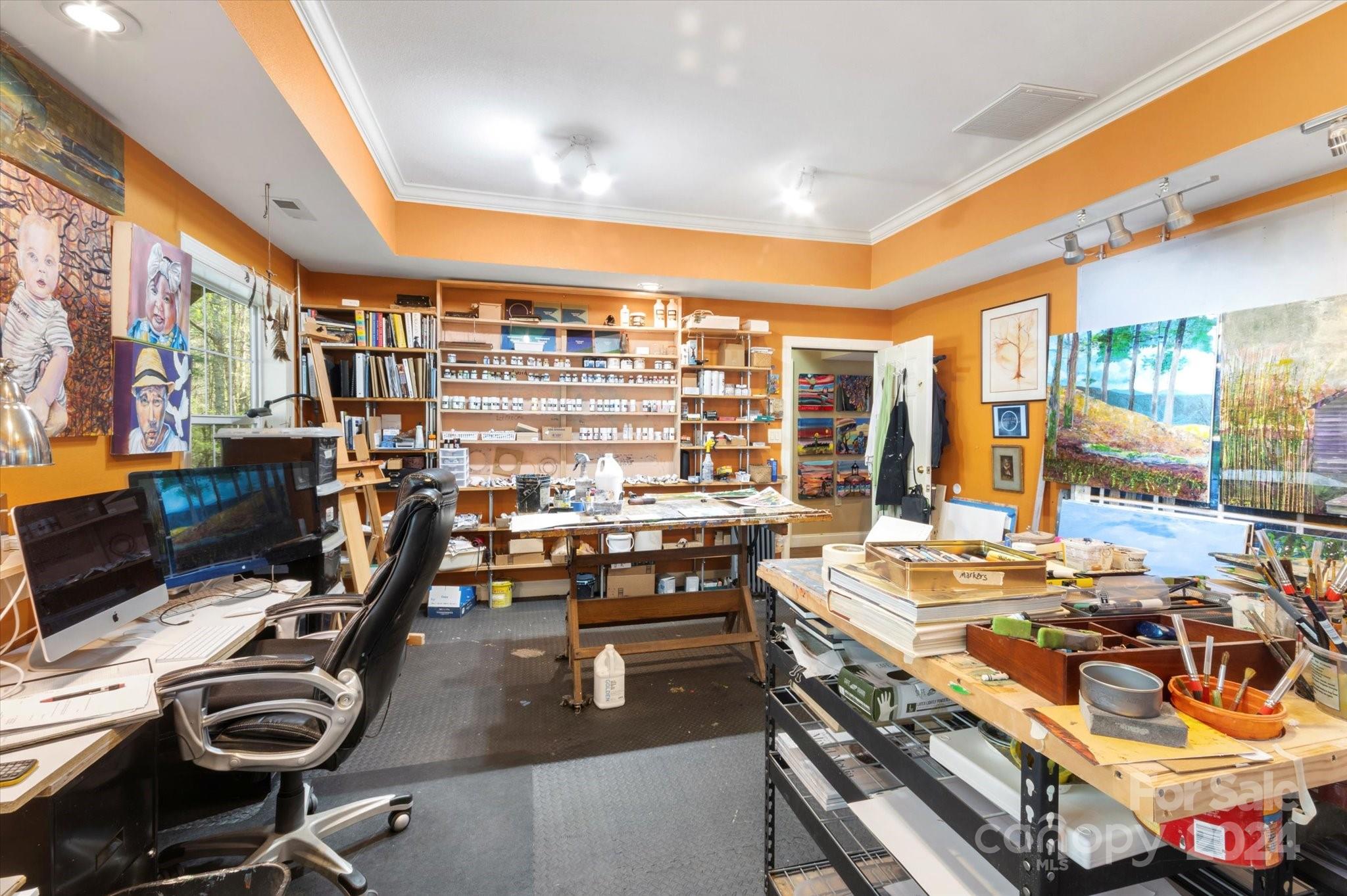 16 Leisure Loop Weaverville, NC 28787 - Photo 35 of 44 a room with musical instruments