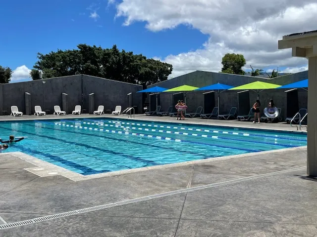 a view of a tennis court