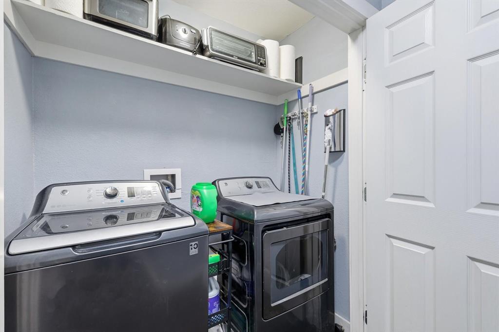 138 Gobbler Road Nocona, TX 76255 - Photo 15 of 35 a utility room with dryer and washer